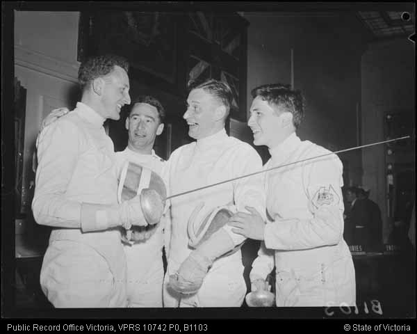 1956 Olympics men's epee team