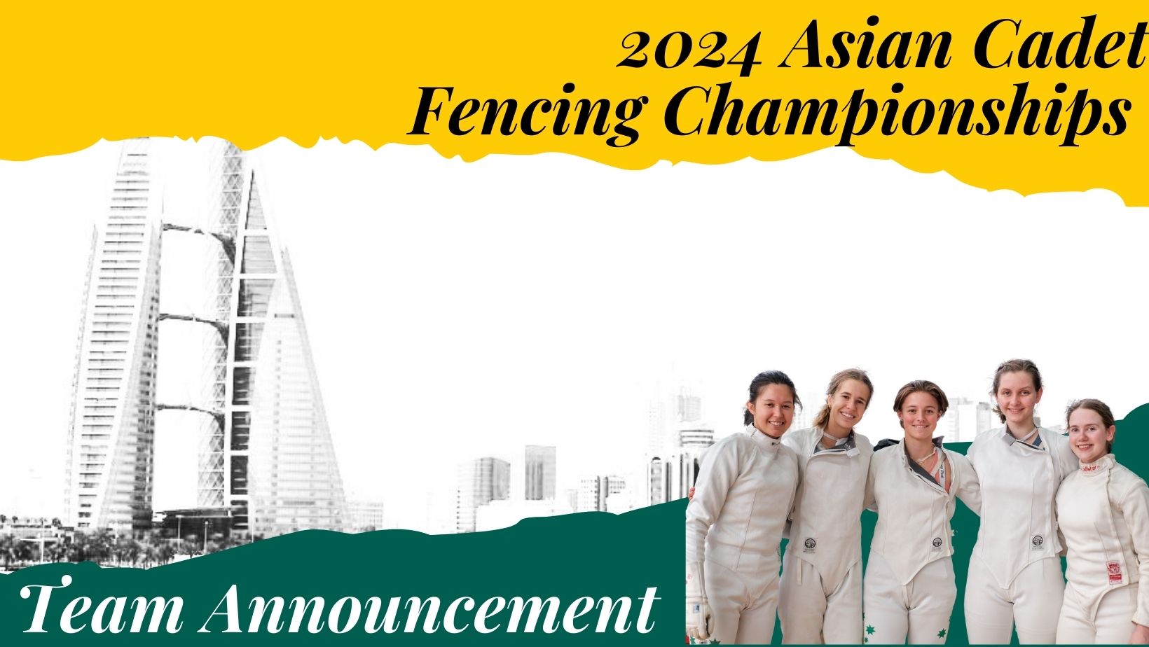 2024 Asian Cadet Fencing Championships Australian Fencing Federation