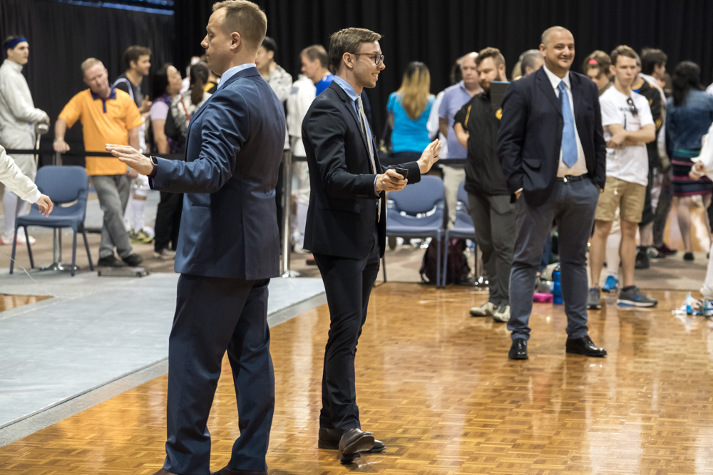 Australian fencing referees