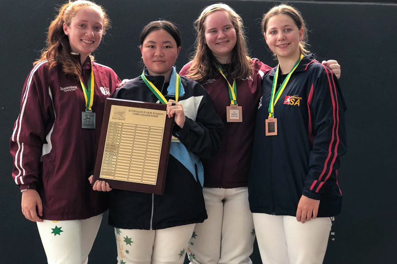 2019 Junior National Championships Women's Sabre 2019 Junior National Championships Women's Sabre