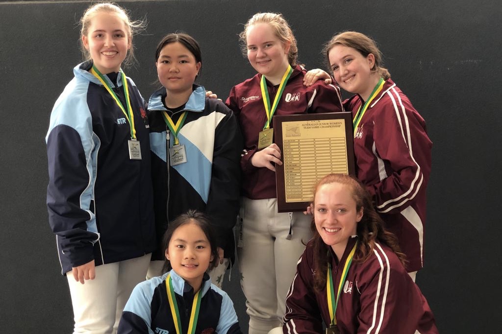 2019 Junior National Championships Women's Sabre Teams