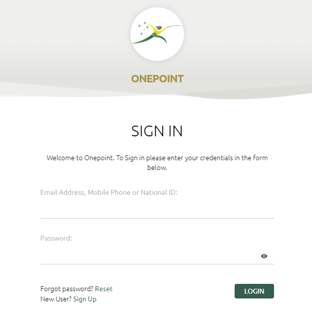 Onepoint login