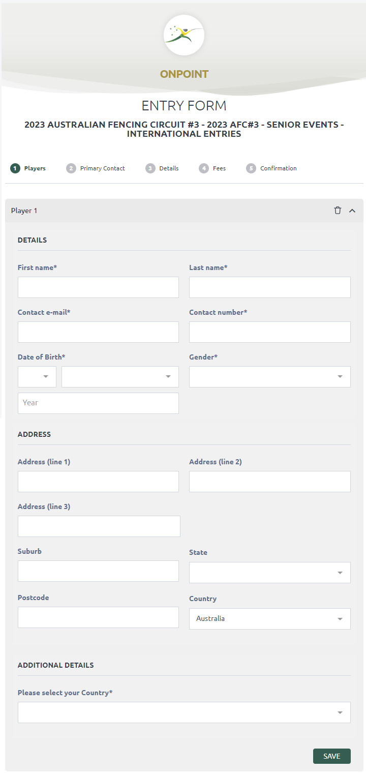 Onpoint- Entry Onpoint- Entry